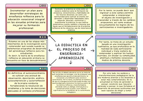 Organizador Gráfico de practica proceso de enseñanza aprendizaje LA