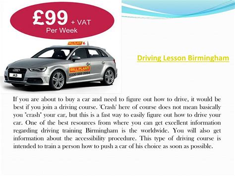 PPT - Driving Lessons Birmingham PowerPoint Presentation, free download