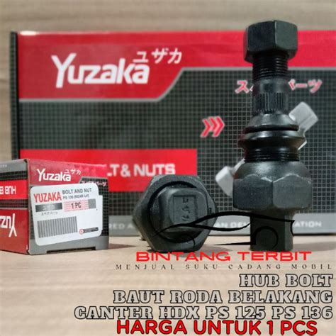 Jual HUB BOLT BAUT RODA BELAKANG CANTER HDX PS136 Shopee Indonesia