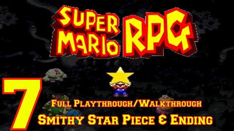 Super Mario Rpg Snes Full Playthrough Walkthrough Part Smithy Star