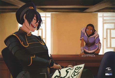 Wontonnerd Korranews A Letter Passes Hands Toph Katara And Sokka In