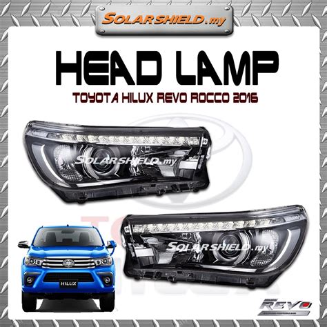 Toyota Hilux Revo Rocco Projector Head Lamp X Head Lamp X Lampu