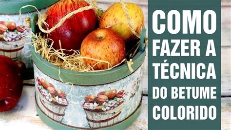 Como fazer a técnica do Betume Colorido YouTube