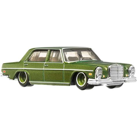 Количка Hot Wheels AutoStrasse Mercedes Benz SEL Зелен eMAG bg