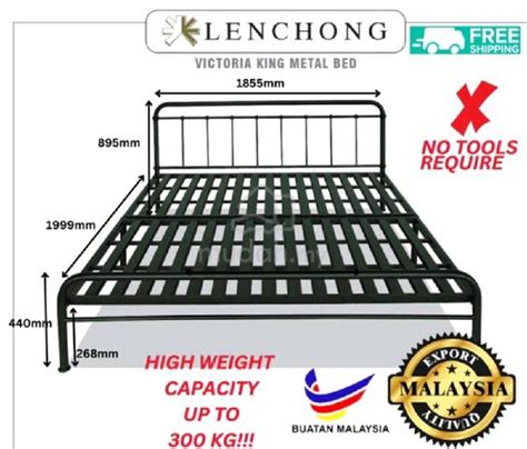 Victoria King Size Bed Frame Furniture Decoration For Sale In