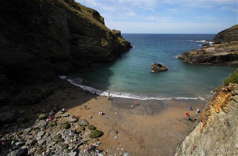 Tintagel Castle Beach According To Arthurian Legends This Flickr