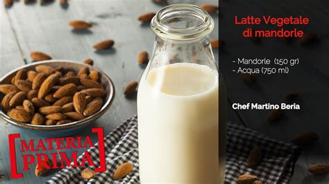 Latte Vegetale Di Mandorle Fatto In Casa Con L Estrattore Di Succo