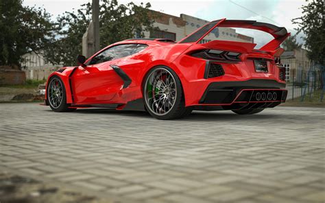 Widebody C8 Corvette C8rr” By Sigala Designs Looks Awesome Coming