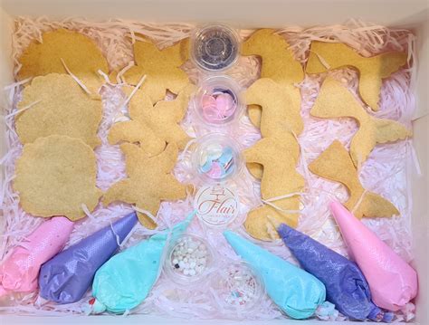 Under The Sea Cookies Diy Mermaid Cookies Flair Cake Boutique