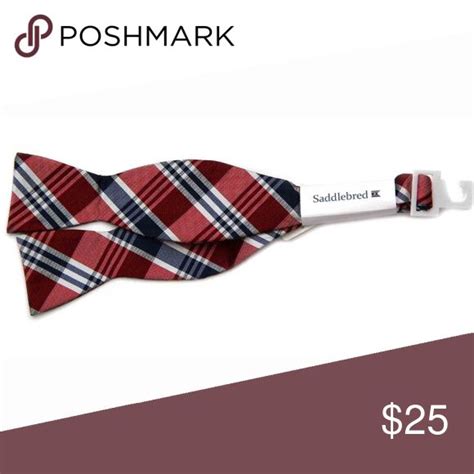 Saddlebred Silk Plaid Bow Tie