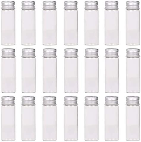 Amazon Maxmau Ml Vials Small Mini Tiny Glass Bottles Clear