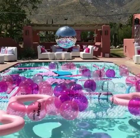 Sleepover Birthday Parties Pool Birthday Party Desert Party Coachella Party Party