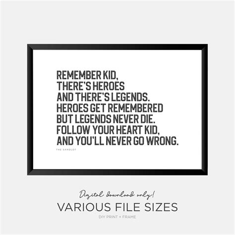 Babe Ruth Quote Heroes Get Remembered