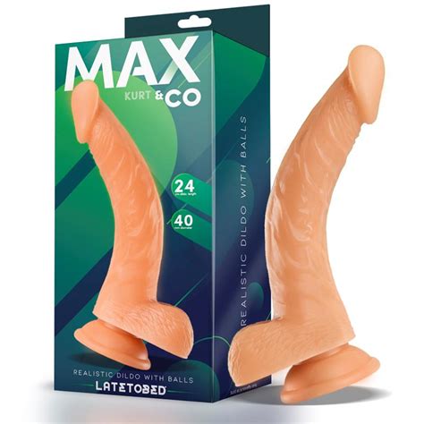 Max Co Kurt Dildo Realista Con Test Culos Natural Cm Romansex Shop