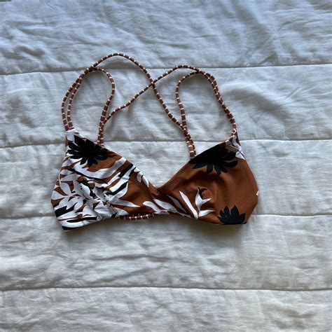 Roxy Bikini Top Reversible No Depop