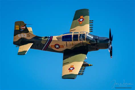 Douglas A 1 Skyraiders At Pikes Peak Airshow Douglas Aircraft Company