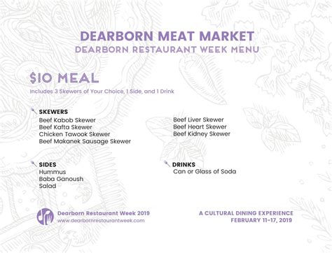 Dearborn Meat Market – Dearborn Restaurant Week