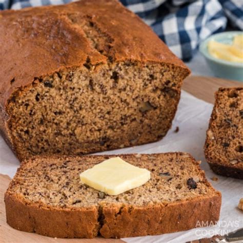 Banana Bread Amandas Cookin Quick Breads And Muffins