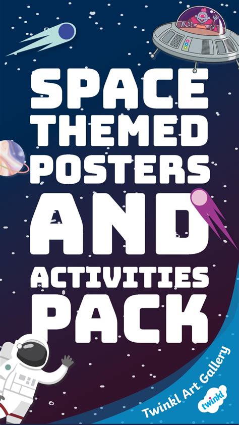 space themed classroom posters  activities pack artofit
