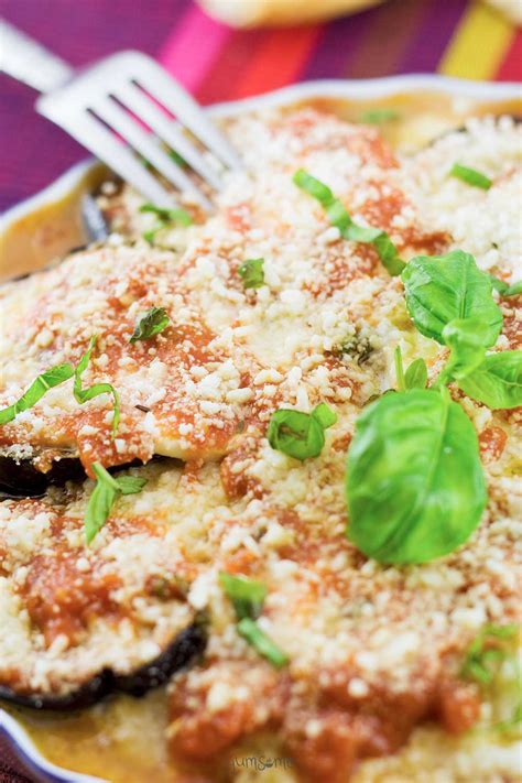 Eggplant Parmesan Parmigiana Di Melanzane Italian Recipe Yumsome