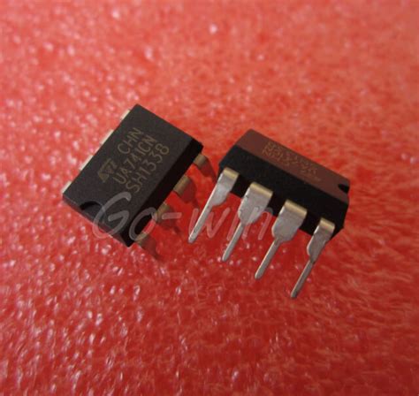 10pcs Ua741cn Dip 8 Ua741 Lm741 St Operational Amplifiers Ic L1st Ebay