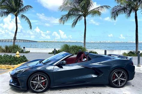 2023 Chevrolet Corvette C8 For Rent Brickell Exotic Rental