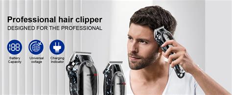 Amazon Hiena Pro Hair Clippers For Men T Liners Hair Trimmer Set