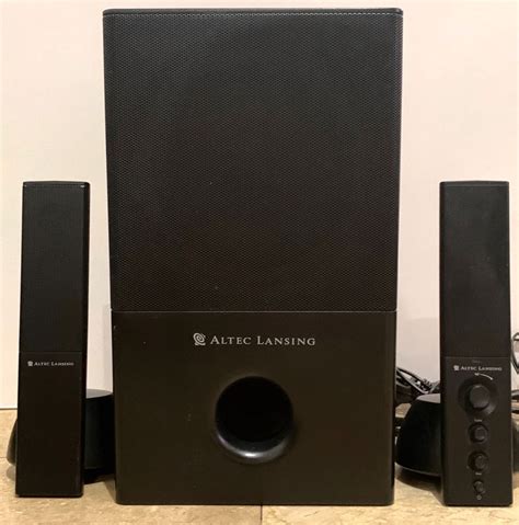 Altec Lansing Vs Speaker System Satellites Subwoofer Atelier Yuwa