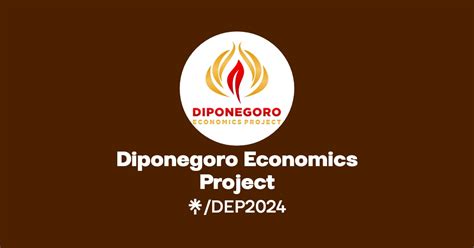 Diponegoro Economics Project Instagram Linktree