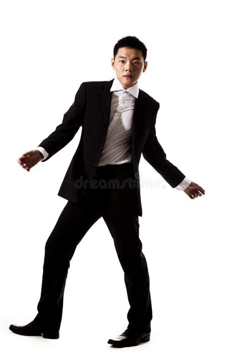 Stylish Asian Young Man in Formal Attire Stock Image - Image of ...