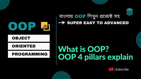 Object Oriented Programming Bangla 2 What Is OOP OOP 4 Principles