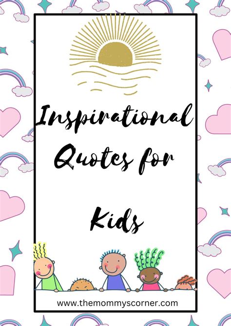 30 Inspirational Quotes For Kids To Boost Their Confidence ...