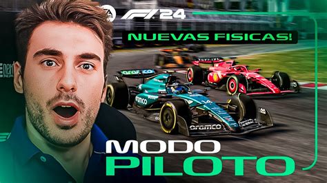 NUEVA FÍSICA F1 24 F1 24 ALONSO MODO PILOTO 7 IA 110 YouTube