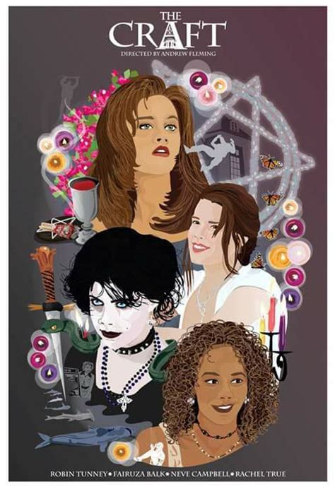 The Craft 996 Movie Art Print The Craft 1996 Movie Art