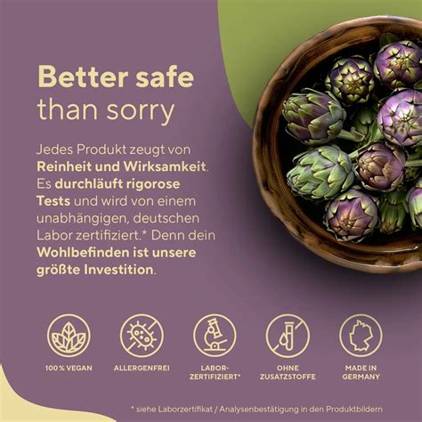 True Nature Artischocken Extrakt Kapseln Mit Cynarin Vegan