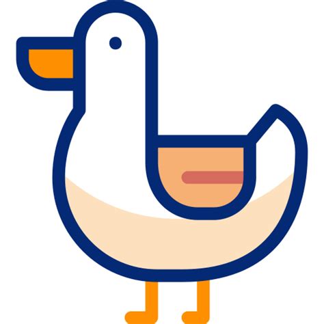 Duck Basic Accent Lineal Color Icon