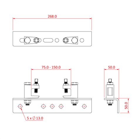 Adjustable Girder Clamp Doughty Engineering