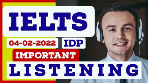 Ielts Listening Test 2022 Idp Official Cambridge Listening Practice Test Latest Listening Youtube