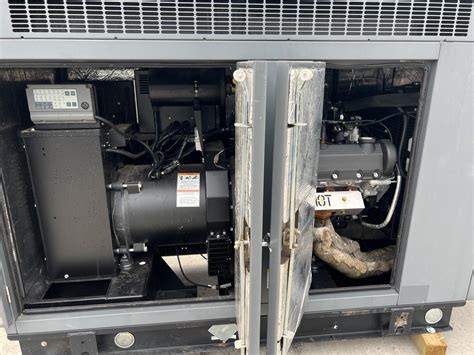 35 Kw Generac Genset With Sound Attenuated Enclosure Nat Gas Or Propane Year 2016 70 Hours