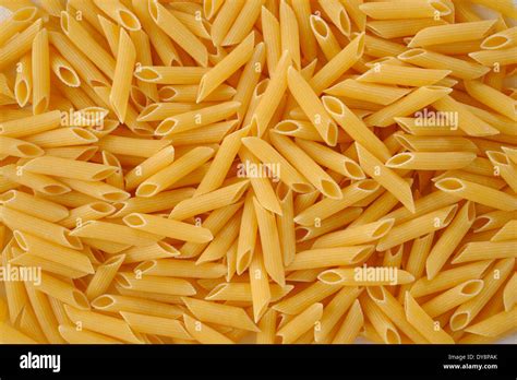 raw penne macaroni Stock Photo - Alamy