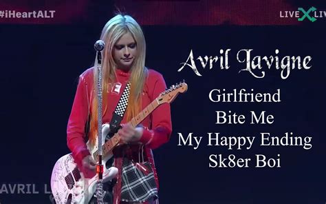 【艾薇儿惊喜现身2022年iheartradio音乐节】avril Lavigne Alter Ego哔哩哔哩bilibili