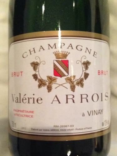 Valerie Arrois Brut Champagne Vivino Us