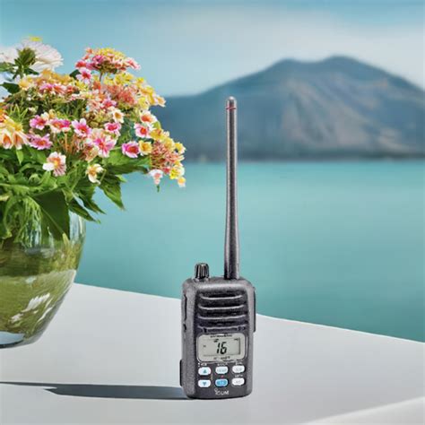 Icom IC M87 Is A VHF PMR Marine Handheld Transceiver Designed For