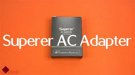 Superer Ac Adapter Unboxing Youtube