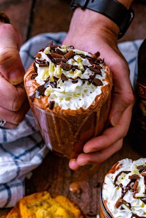 baileys hot chocolate hungry healthy happy