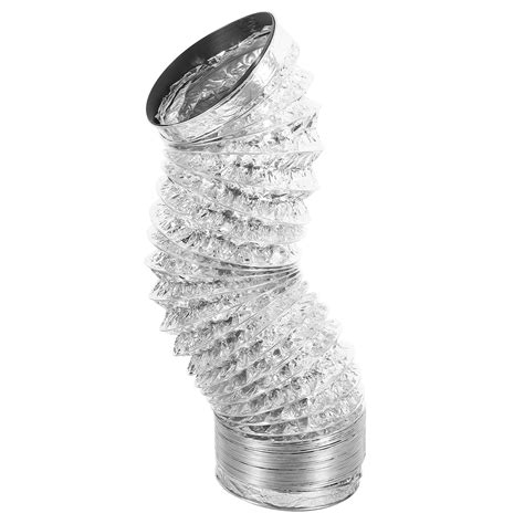 Herfier Vent Hose Aluminum Foil Ducting Flexible Dryer Ducting Air Hose Exhaust Hose Vent