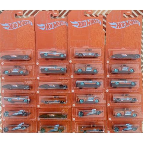 Hot Wheels 53 Anos Laranja Set 5 Unidades Shopee Brasil