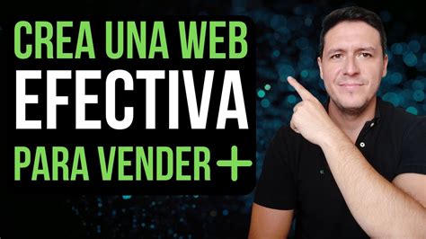 Cómo crear una WEB EFECTIVA para vender diseño o desarrollo web