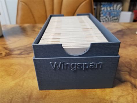 Wingspan Card Storage Box By Bill Download Free Stl Model