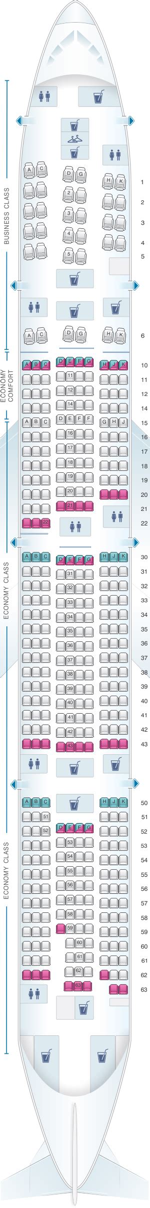 Boeing 777 200 Seat Map Klm | Bruin Blog